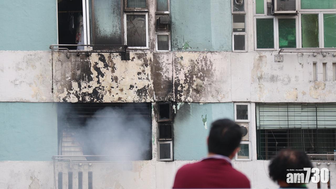 瀝源邨三級火1死5傷　警：死者患抑鬱和躁狂症曾與家人爭執