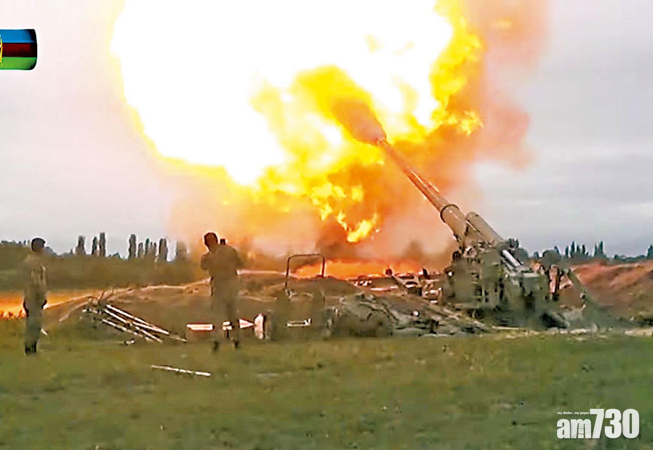 亞美尼亞戰阿塞拜疆 爭奪領土逾60死200傷