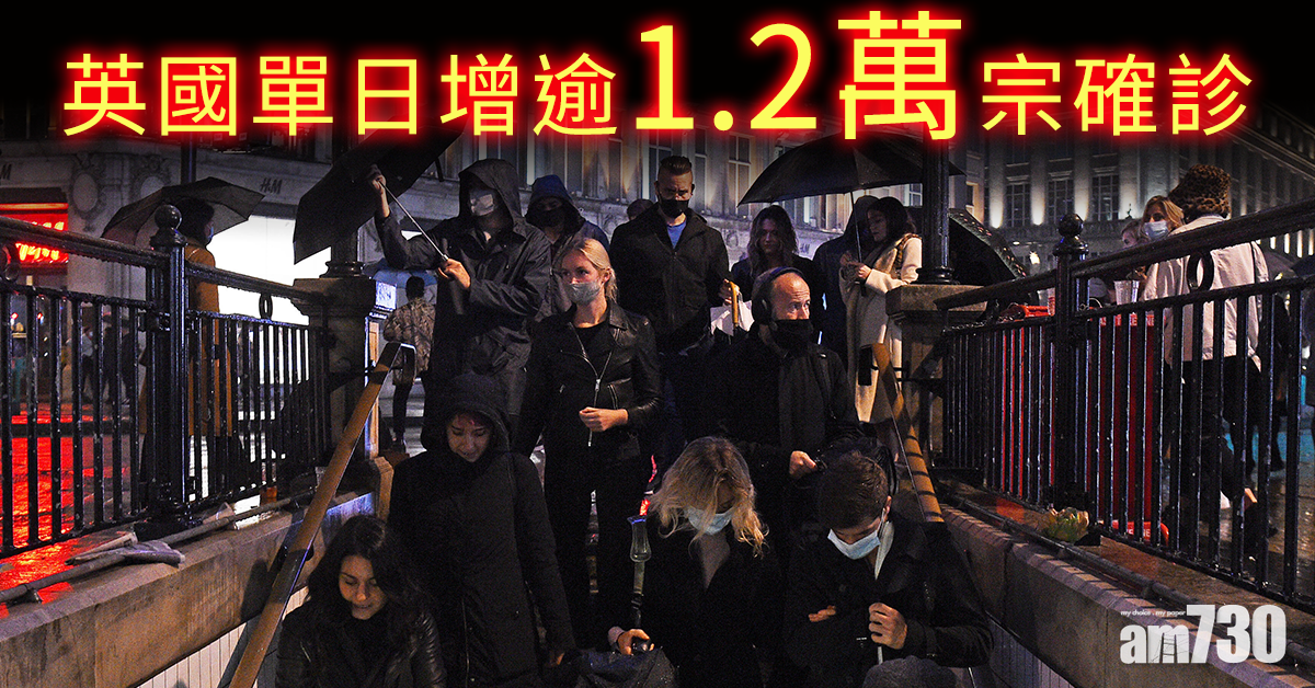 【新冠肺炎】法近1.7萬新症創新高  英單日增一倍逾1.2萬宗