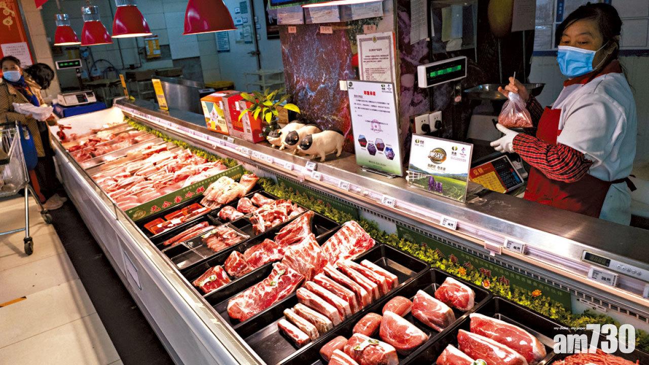 年半新低 豬肉價下跌 內地上月通脹降至1.7%