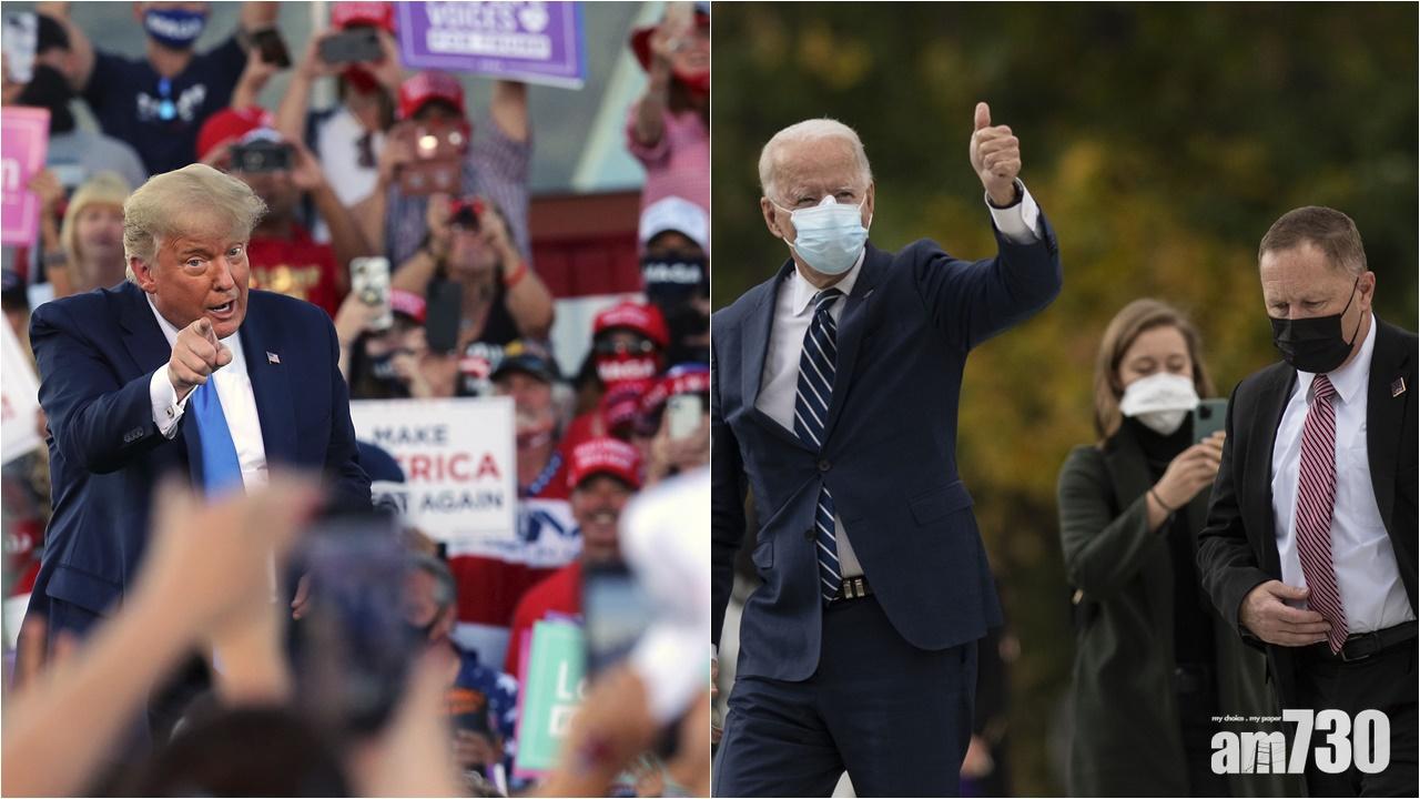 【美國大選】逾2700萬選民提前投票  拜登及特朗普繼續拉票