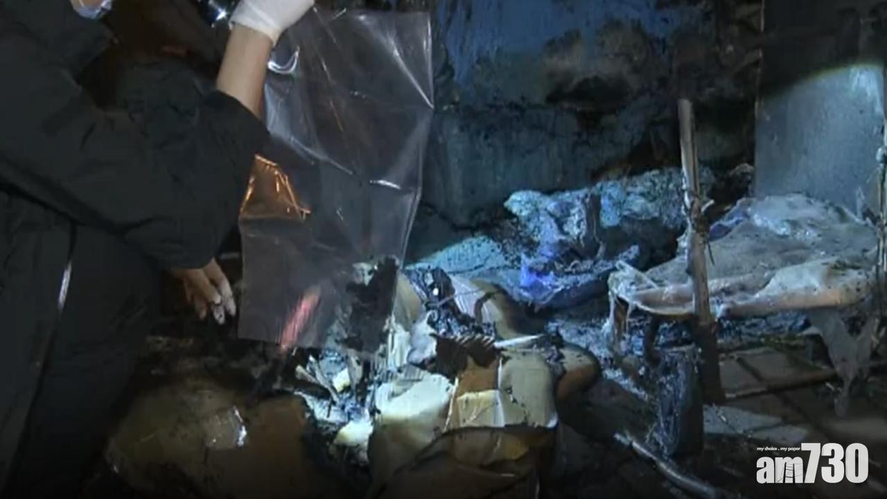 中環巴士總站流動廁所遭縱火 警追緝4名男子