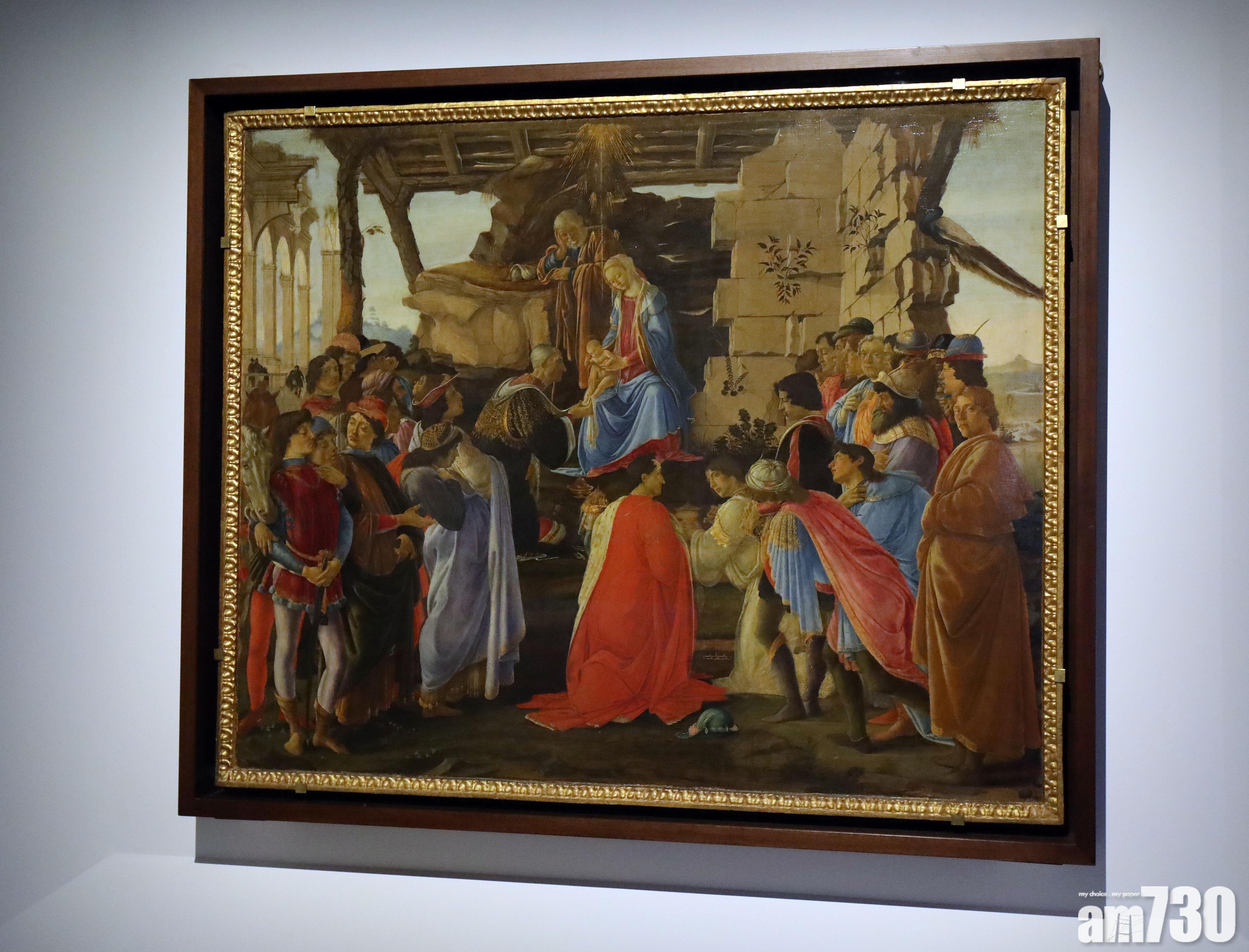 香港首個波提切利展覽 展文藝復興藝術珍品