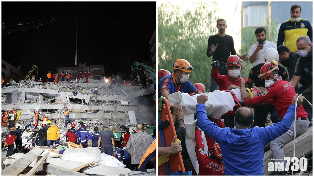 愛琴海地震至少22死近800人傷