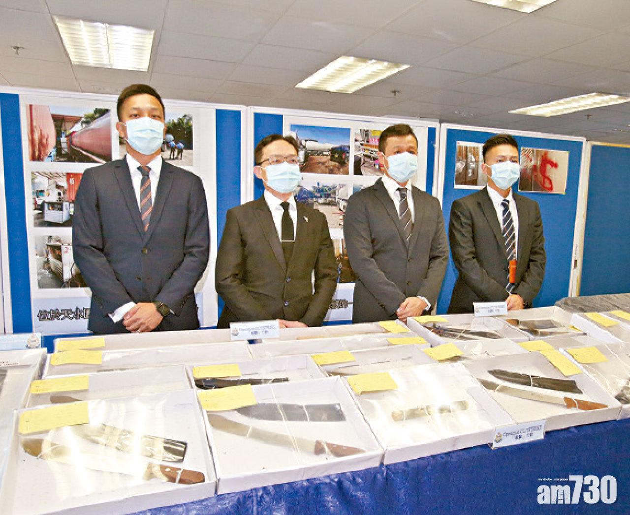 警方反黑 新界北拘捕153人