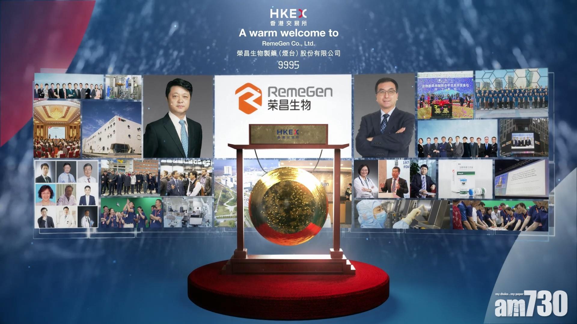 【新股登場】榮昌生物首掛飆34% 每手賺8850元