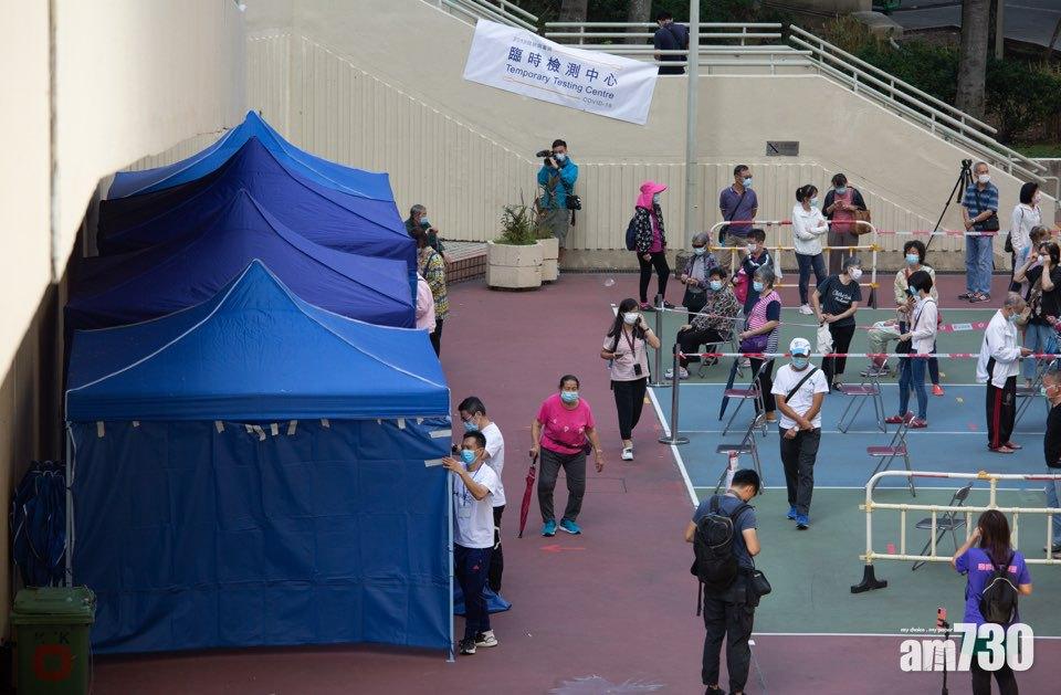 【新冠肺炎】大埔3個採樣亭首日收集逾1600個樣本