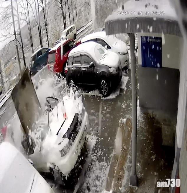 【死神來了】巨型石屎板從天而降  俄漢險遭壓死 (有片)