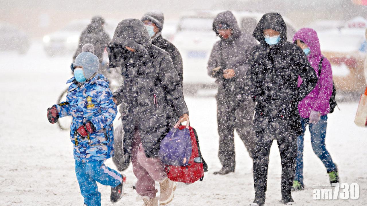 極端天氣 災害級別兩級跳 哈爾濱暴雪關機場