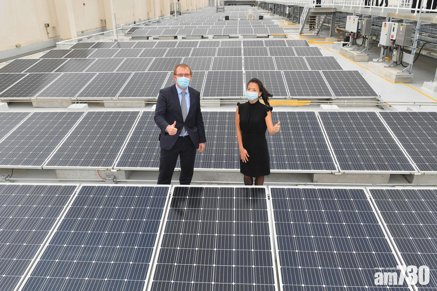 【企業動態】滙豐夥中電拓新太陽能裝置啟用