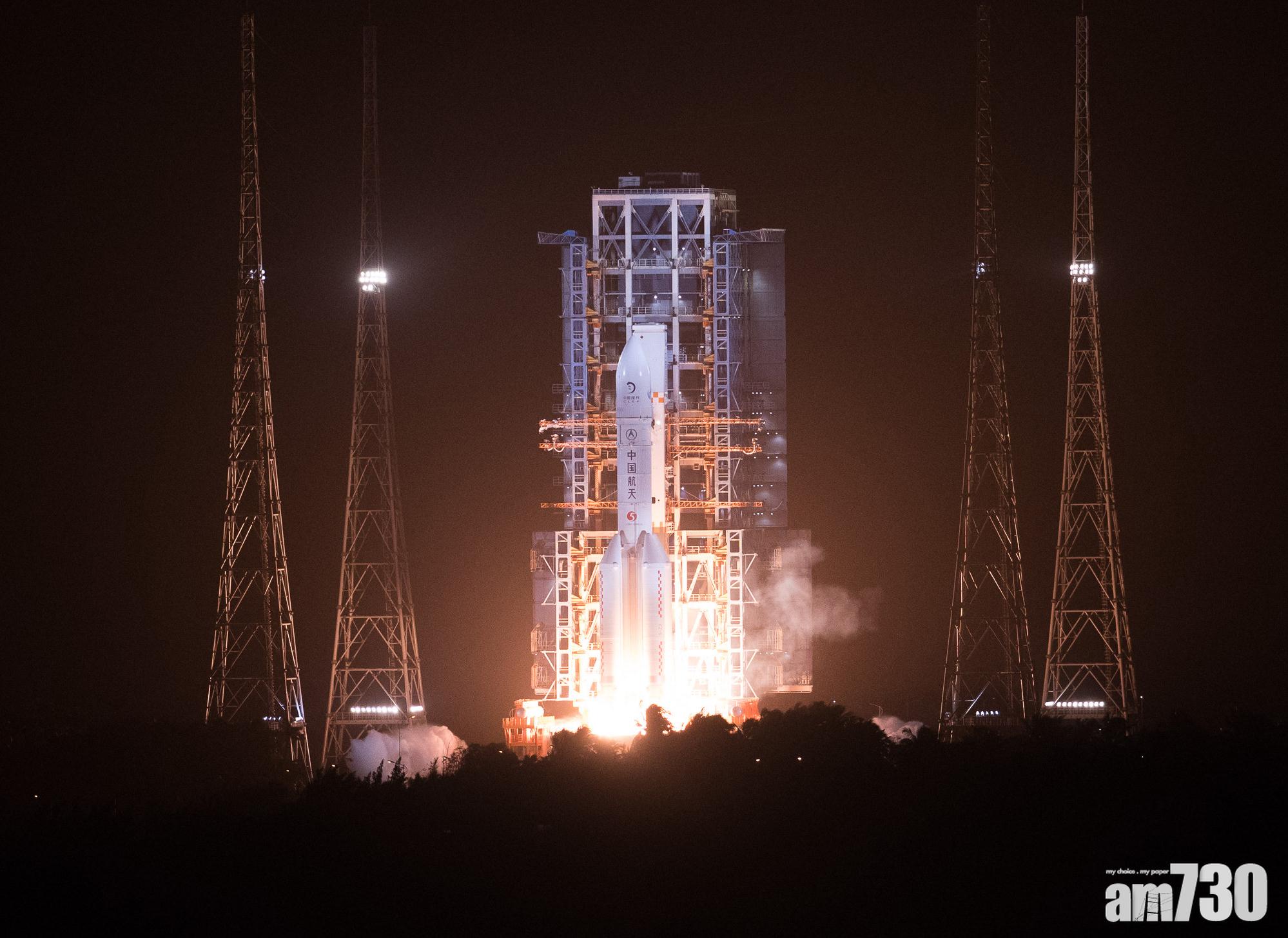 【探月計劃】嫦娥五號成功升空下月登陸月球