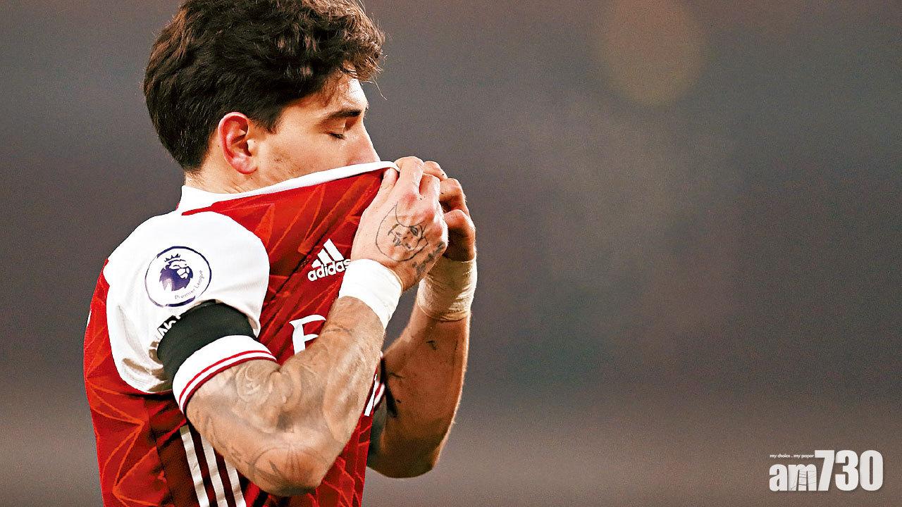 【攻力疲弱】遭狼噬吞主場3連敗  兵工廠39年來最差開局