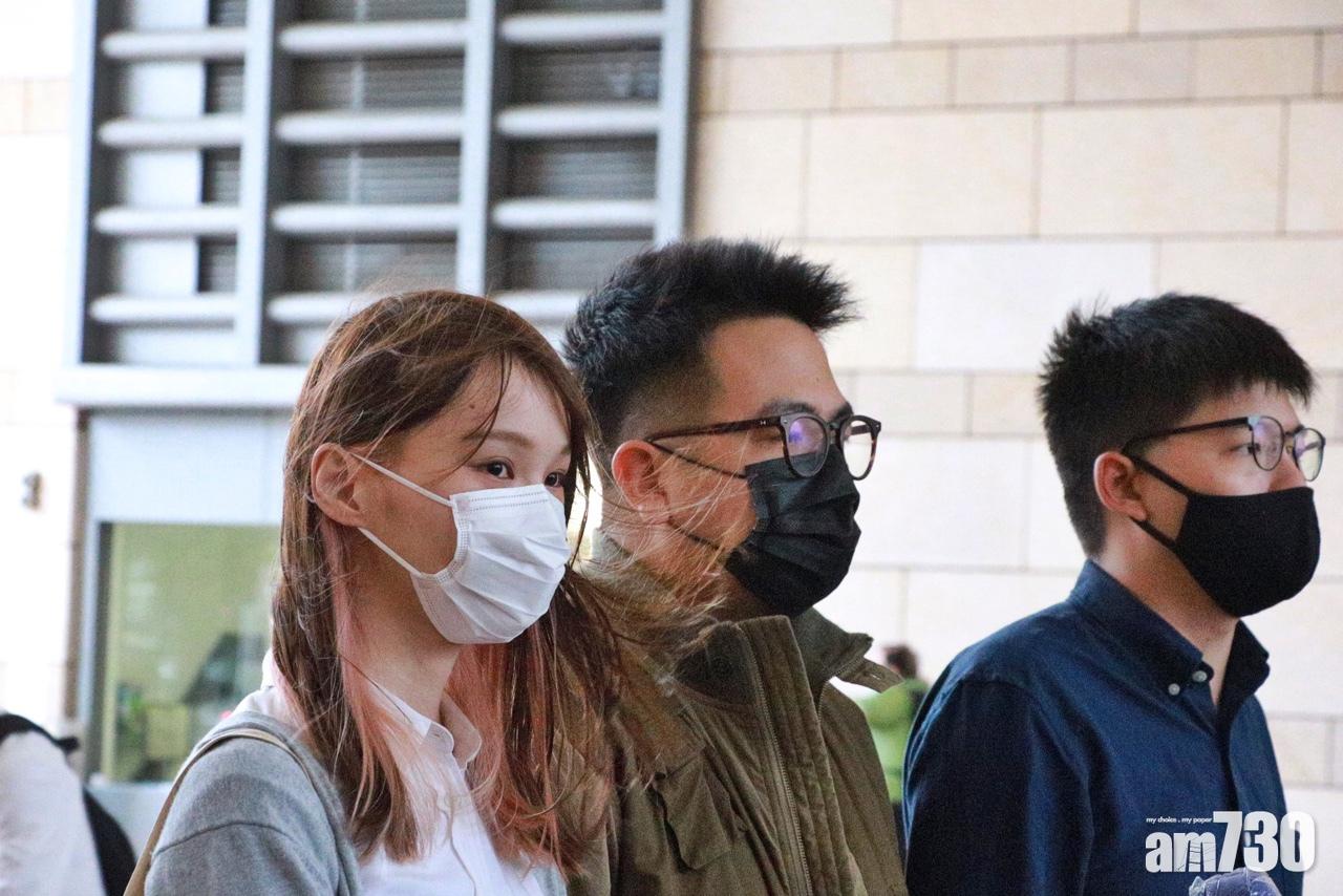 【包圍警總案】黃之鋒林朗彥周庭被判囚7至13個半月