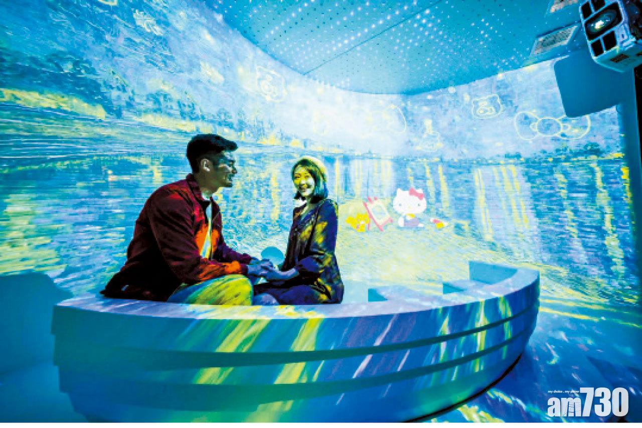 全港聖誕限定打卡合集 馬鞍山MOSTown 與Sanrio欣賞世界名畫