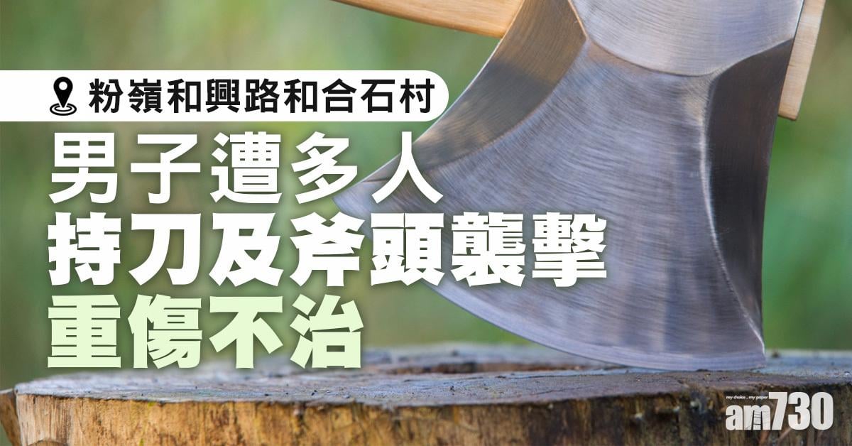 粉嶺男子遭多人持刀及斧頭襲撃重傷不治