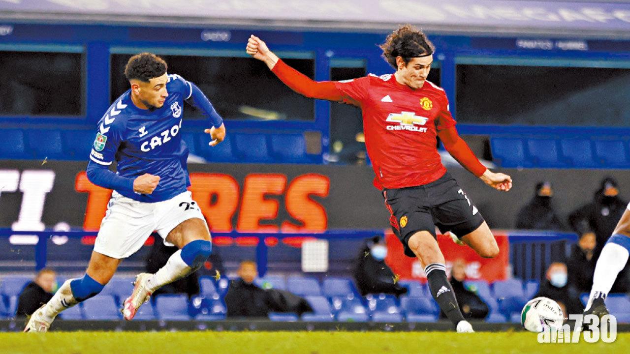 【英超快車】卡雲尼大熟般奴大勇 曼聯勢殺疲狼