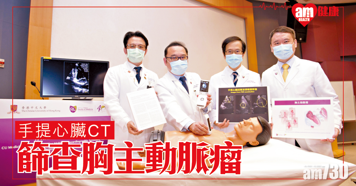 手提心臟超聲波掃描器 篩查胸主動脈瘤