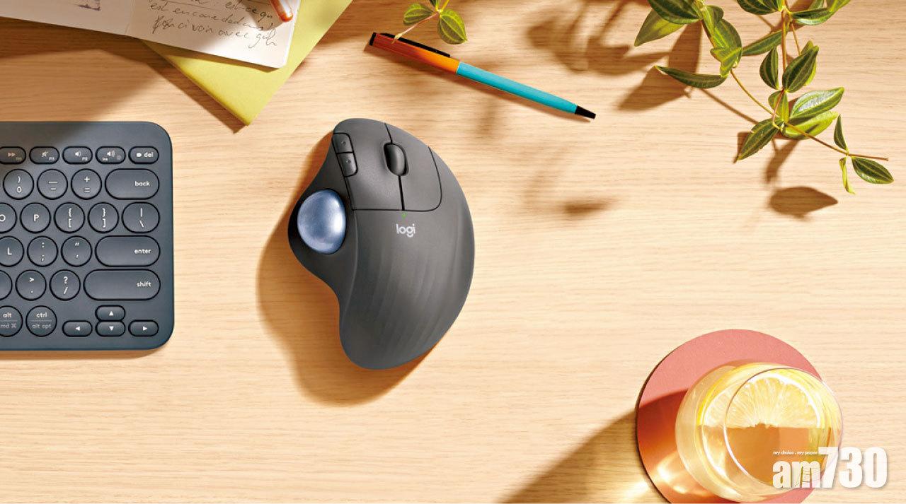 增藍牙 更靈敏 小改版Logitech ERGO M575無線軌跡球滑鼠