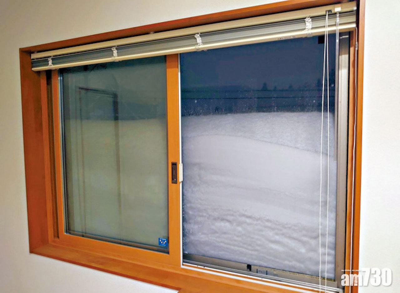日本落大雪 樂觀男造天然雪櫃