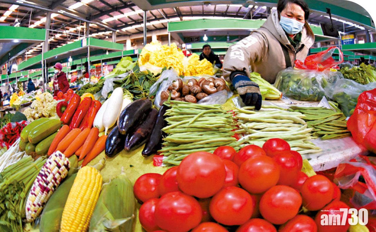 內地上月通漲0.2% 全年漲2.5%