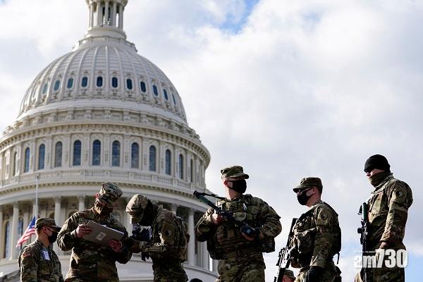 【拜登就職】恐「內鬼」施襲   FBI審查部署華府2.5萬國民警衛軍背景