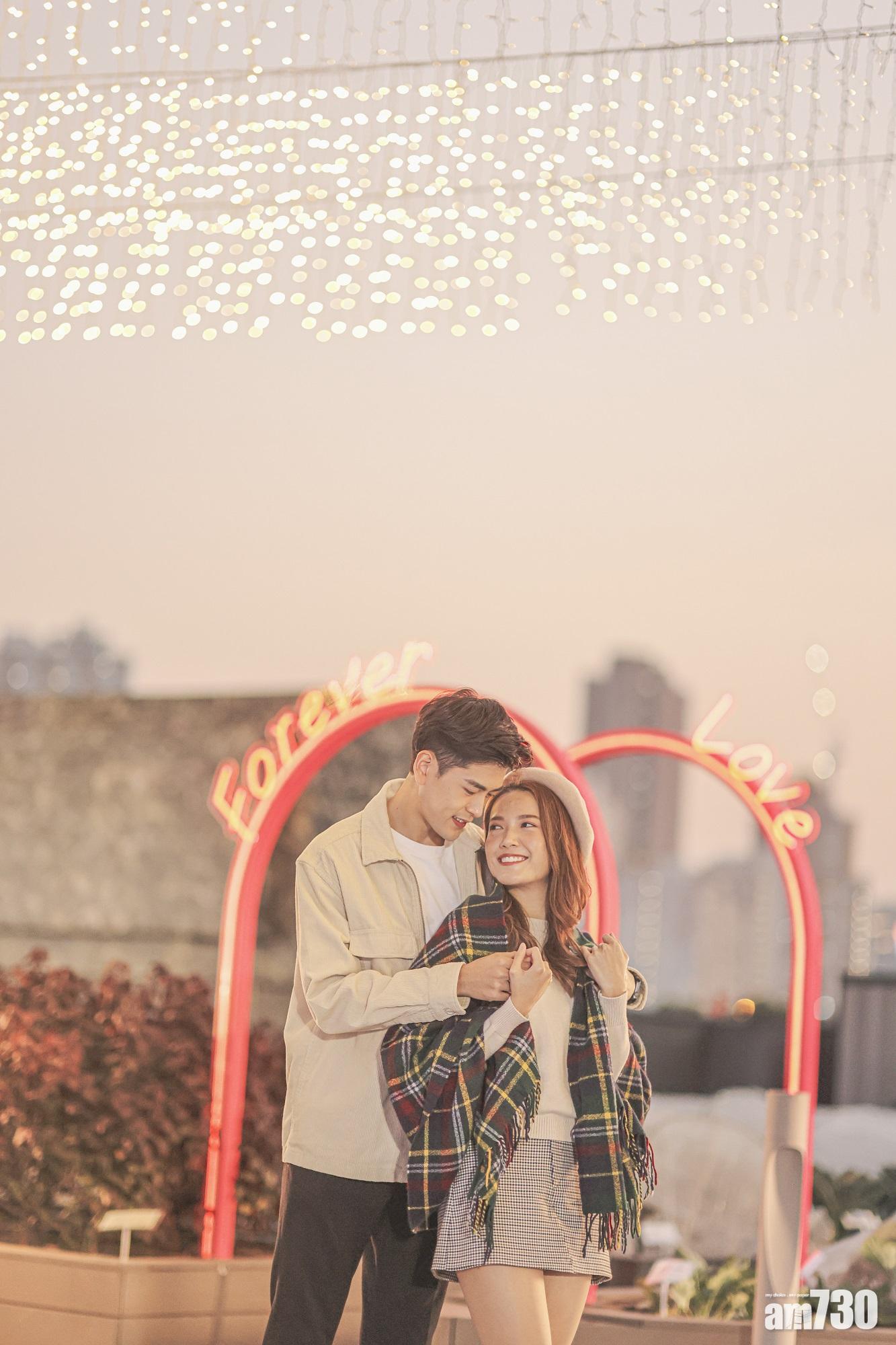 新都會廣場粉紅花海夠浪漫  「愛的情書」搶眼打卡位　