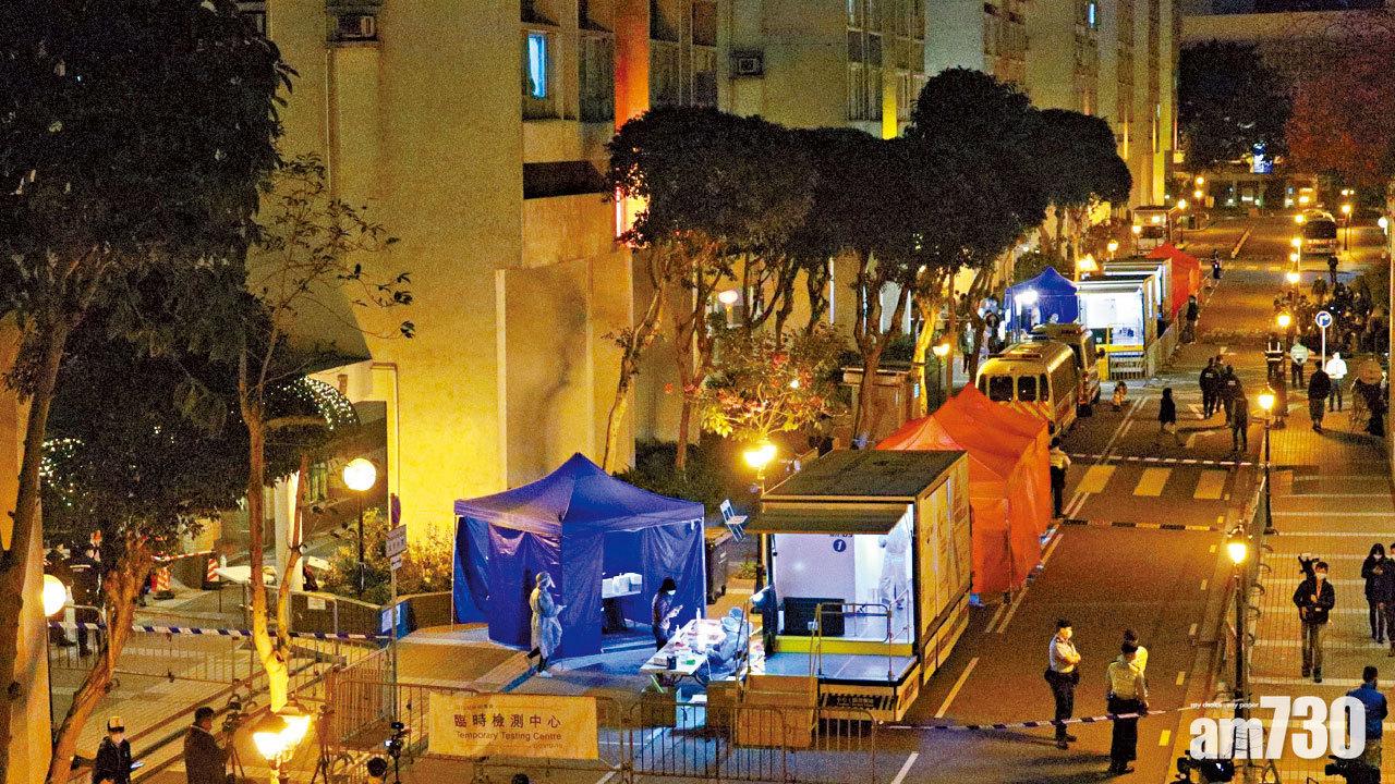突襲麗港城圍檢5及7座 機場三跑群組累計15確診
