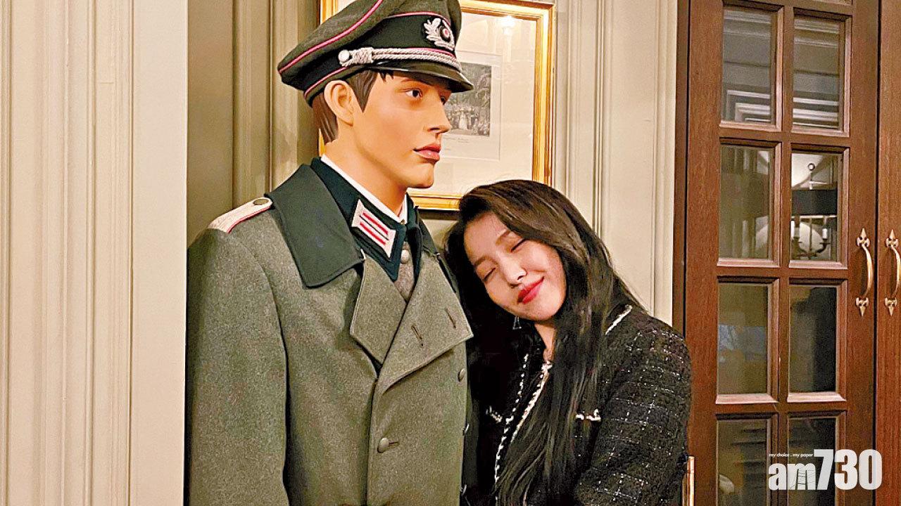 GFriend隊長攬納粹蠟像捱轟