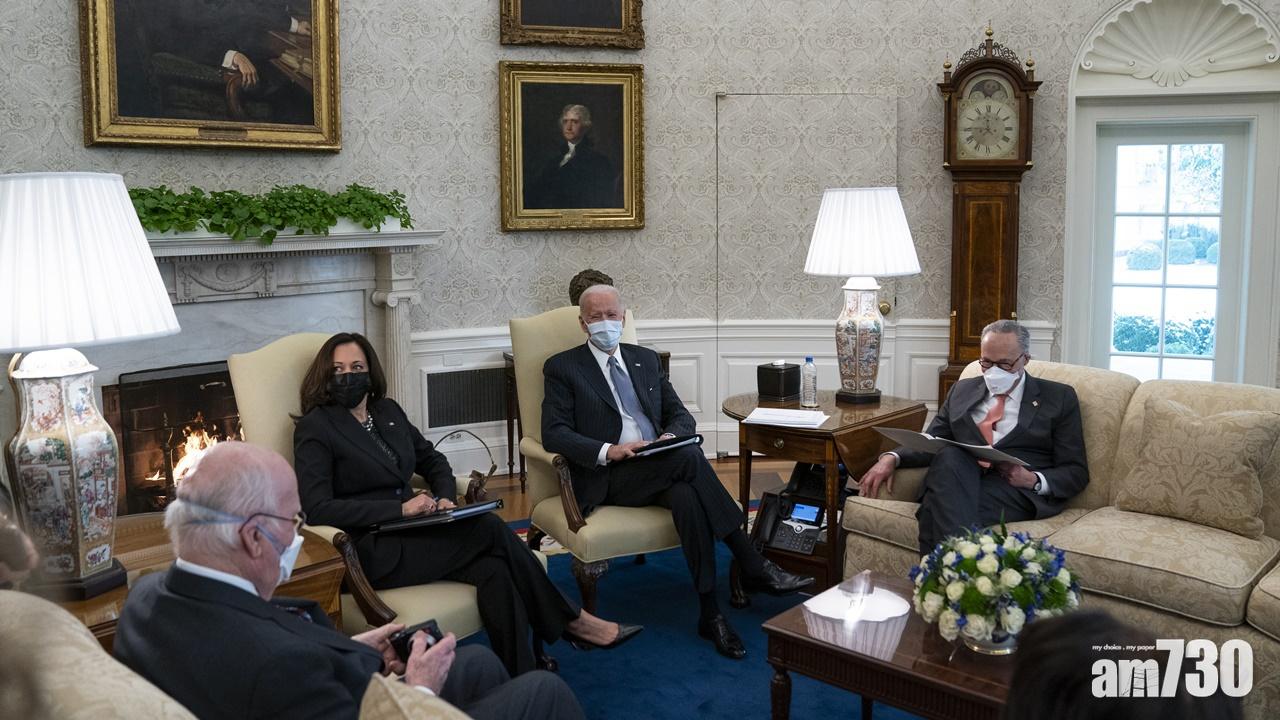 拜登堅持不減派1400美元金額  但考慮收窄受惠對象