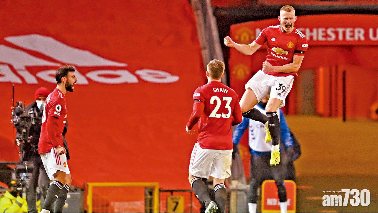 加時入波領曼聯闖8強 麥湯米尼大爆發