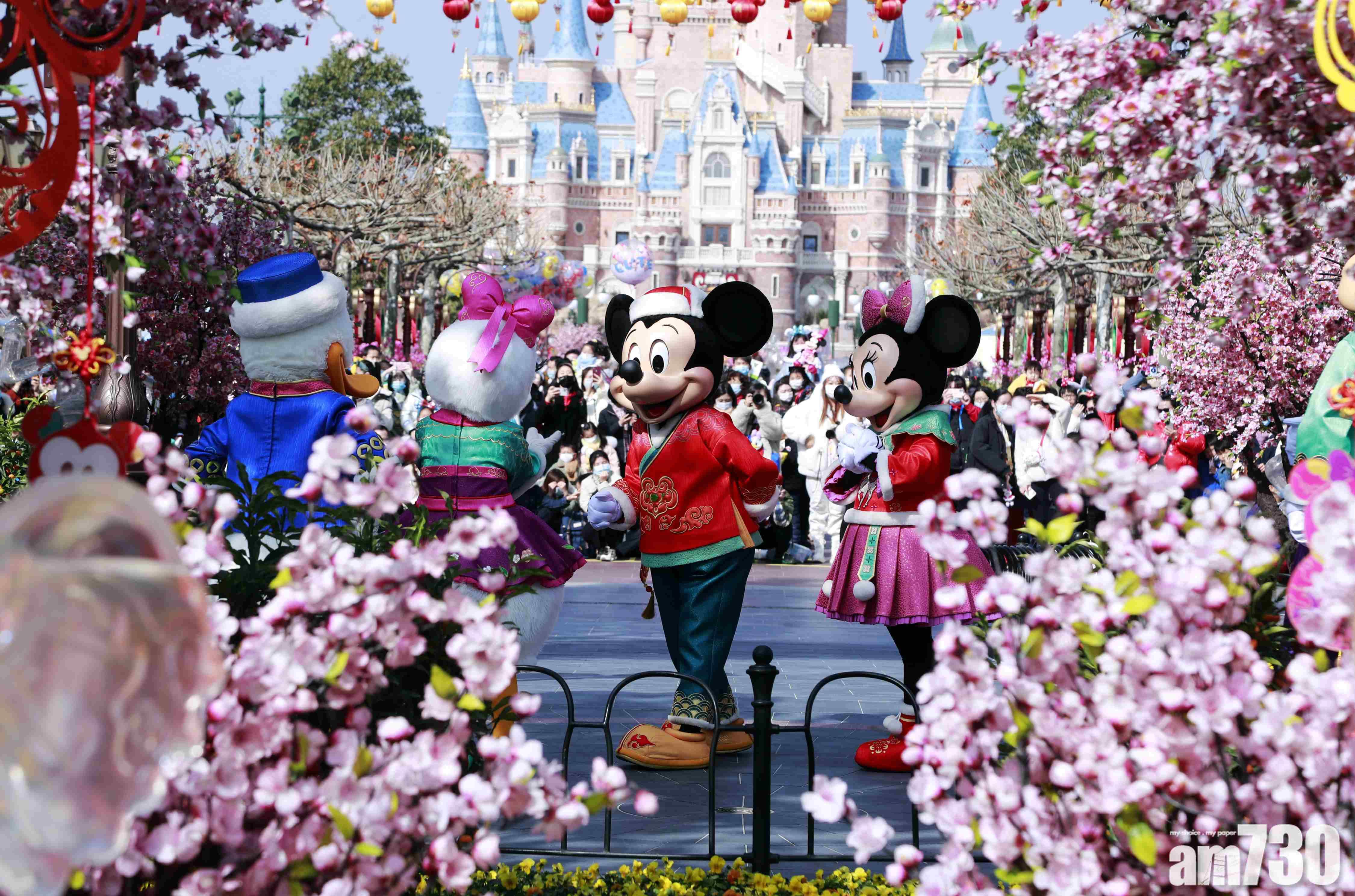 原地過年｜內地本地遊預訂量漲逾6倍 上海迪士尼最熱門