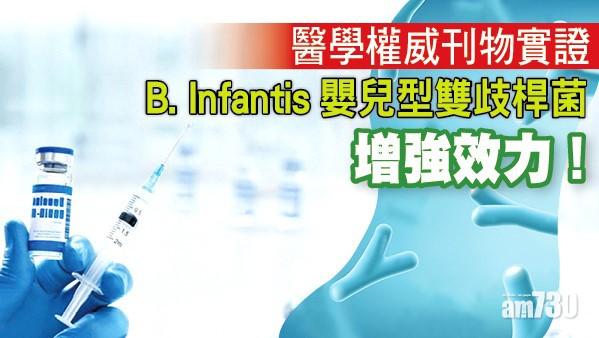 權威醫學雜誌實證  B. Infantis嬰兒型雙歧桿菌增強疫苗效力