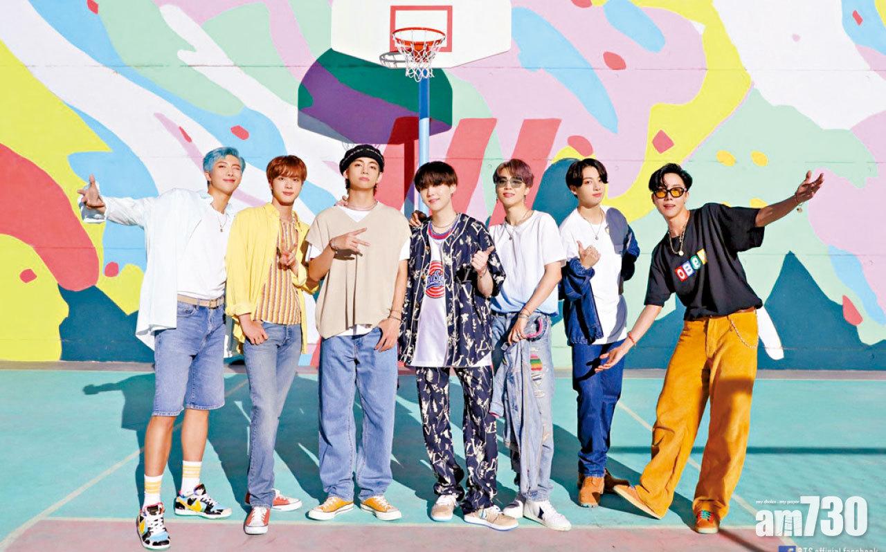 BTS新歌《Dynamite》再破百萬銷售