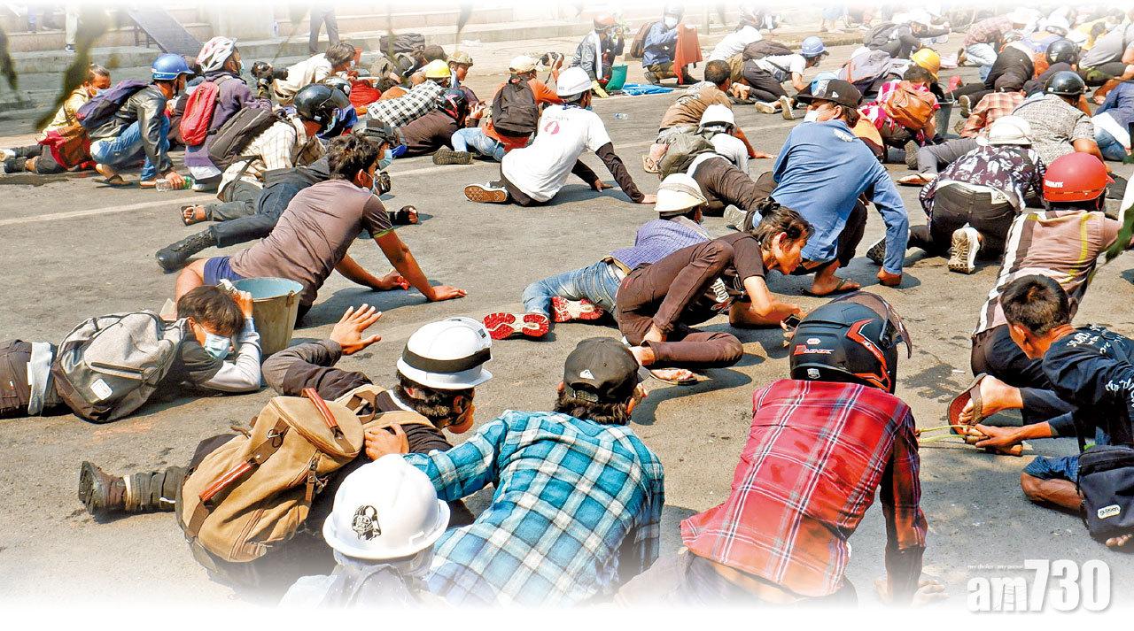 無視呼籲 緬甸再現血腥鎮壓 18示威者中槍亡