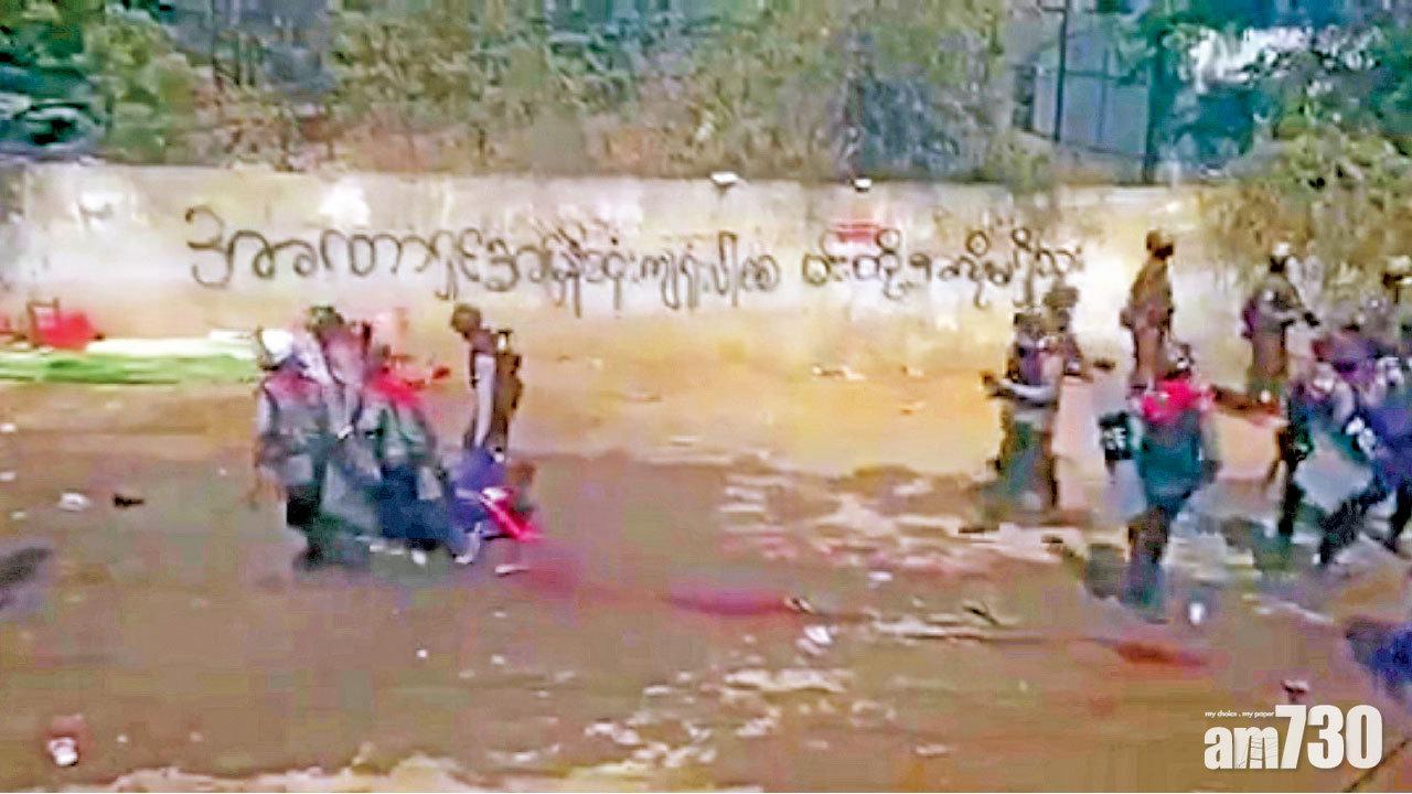 無視制裁 緬甸示威單日38死  聯合國: 最血腥一天