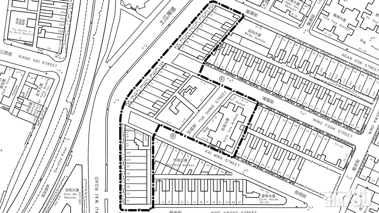 土瓜灣道榮光街重建項目料涉830伙家庭及90商戶 料2032年完成