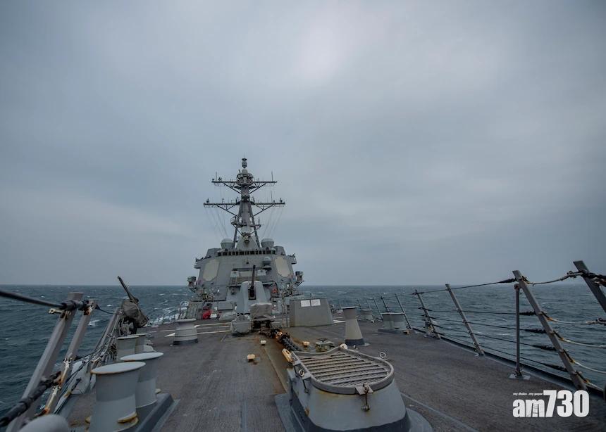 美軍導彈驅逐艦穿越台海 今年第3次