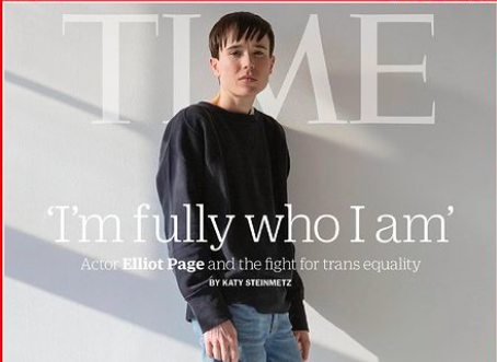 Elliott Page為LGBTQ平權 接受《TIME》訪問