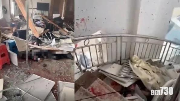 番禺明經村村委會爆炸5死5傷 疑犯當場炸死