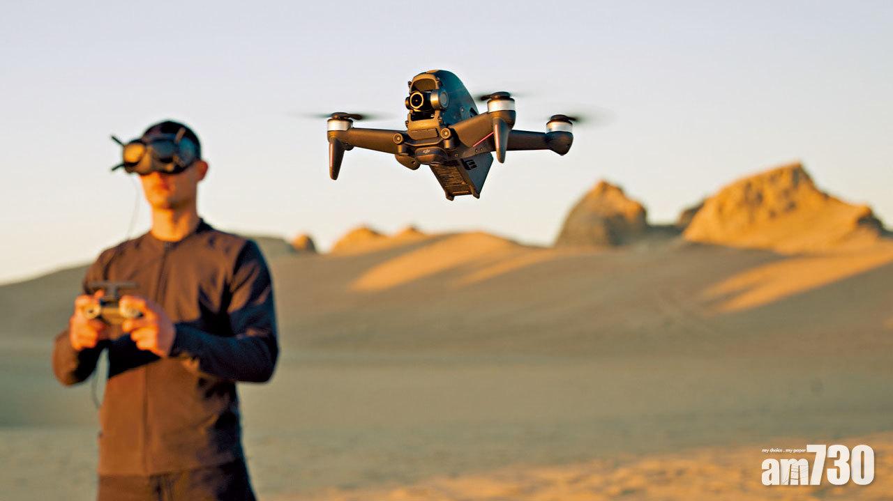 時速140公里 2秒飆速 空中F1賽 DJI FPV穿越機