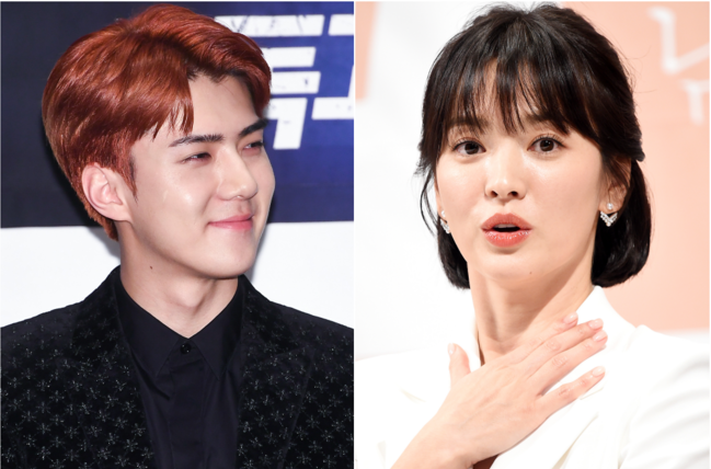 觀眾期待EXO世勳戀上宋慧喬