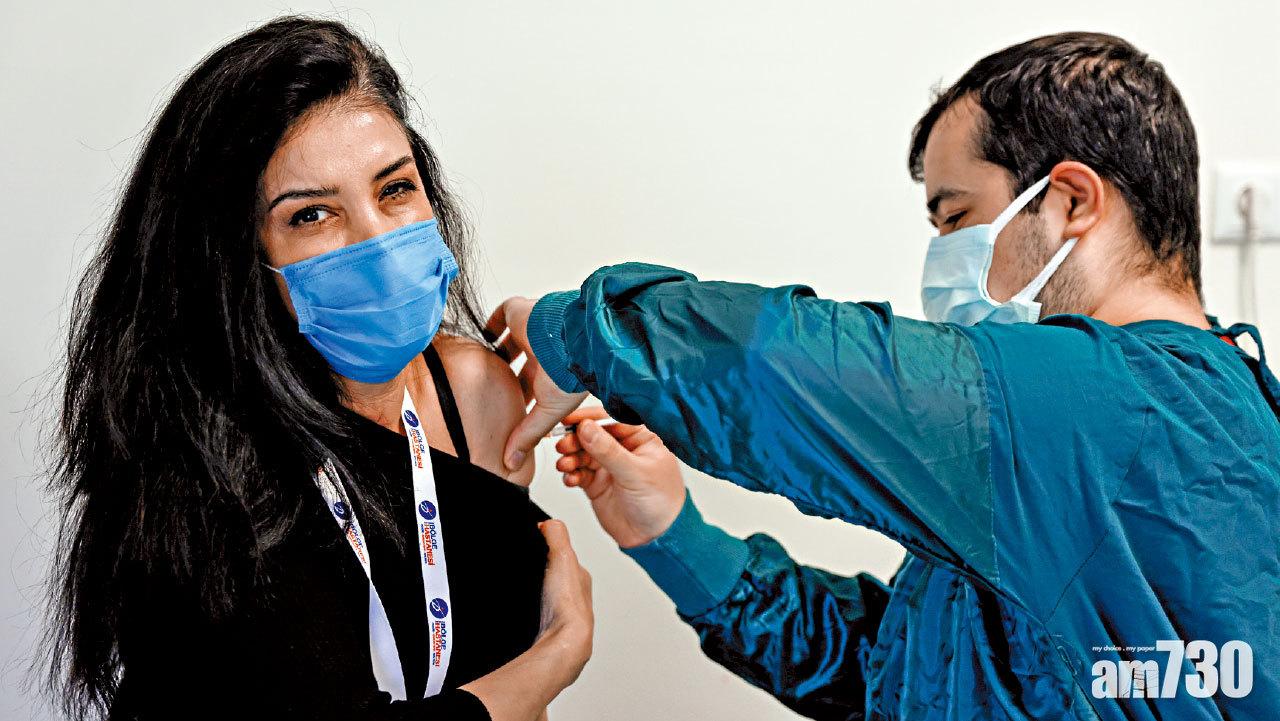 新冠疫苗 打輝瑞後染南非變種比率高  研究 : 病毒可突破防護