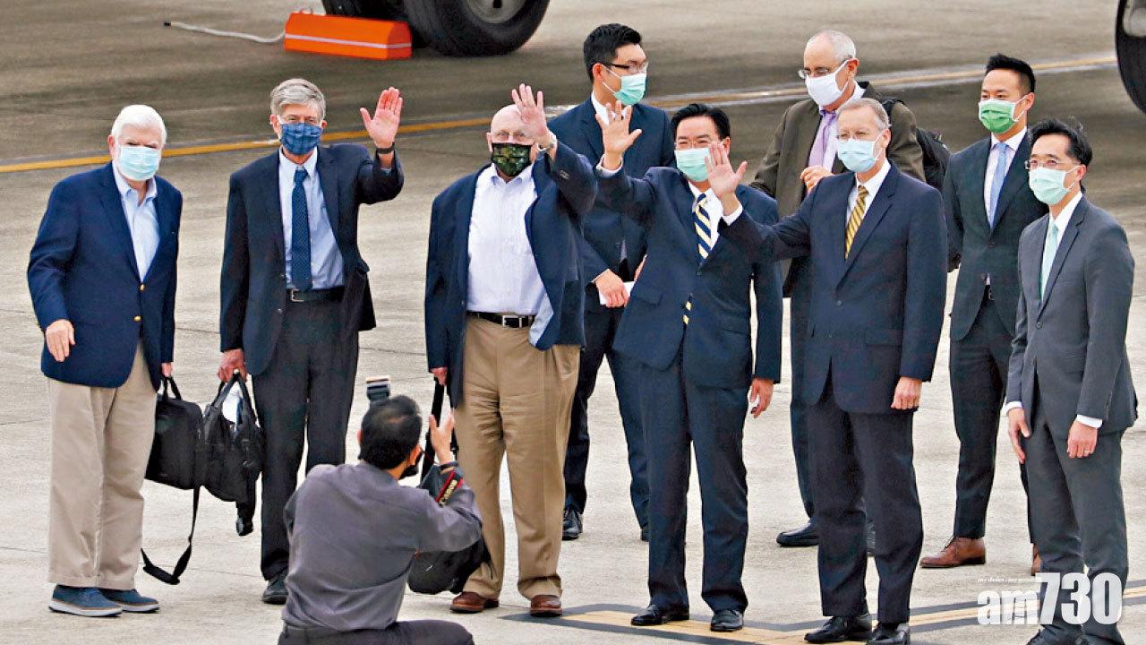 台海局勢 美非官方代表團訪台 解放軍汕頭實彈演習