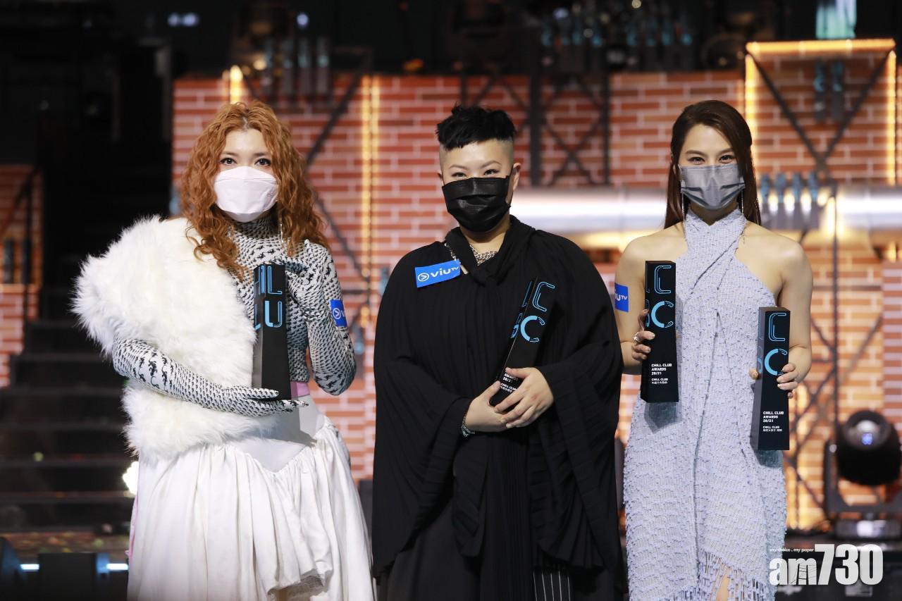 ViuTV頒獎禮丨二汶獲女歌手金獎 Serrini突圍奪女歌手銀獎(附得獎名單)