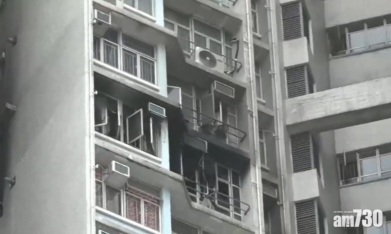 慈雲山慈樂邨單位火燭　逾百人疏散