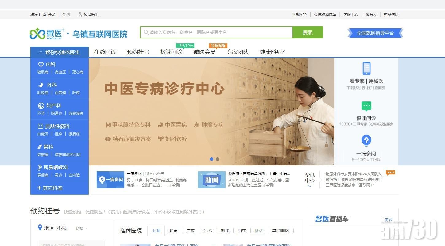 新股登場｜微醫擬集資234億 最快本季上市