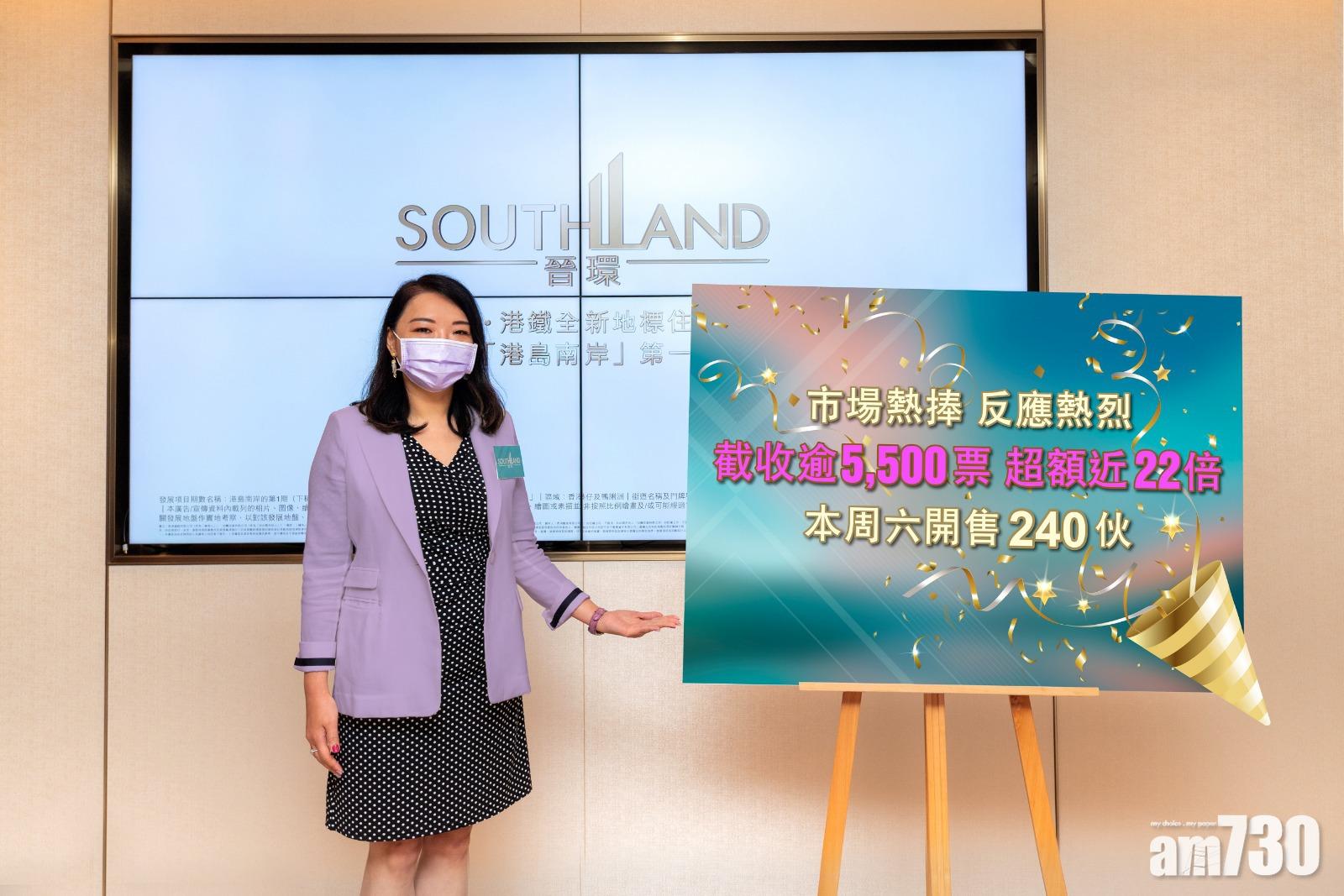 新盤消息｜晉環暫收逾5500票 超額近22倍