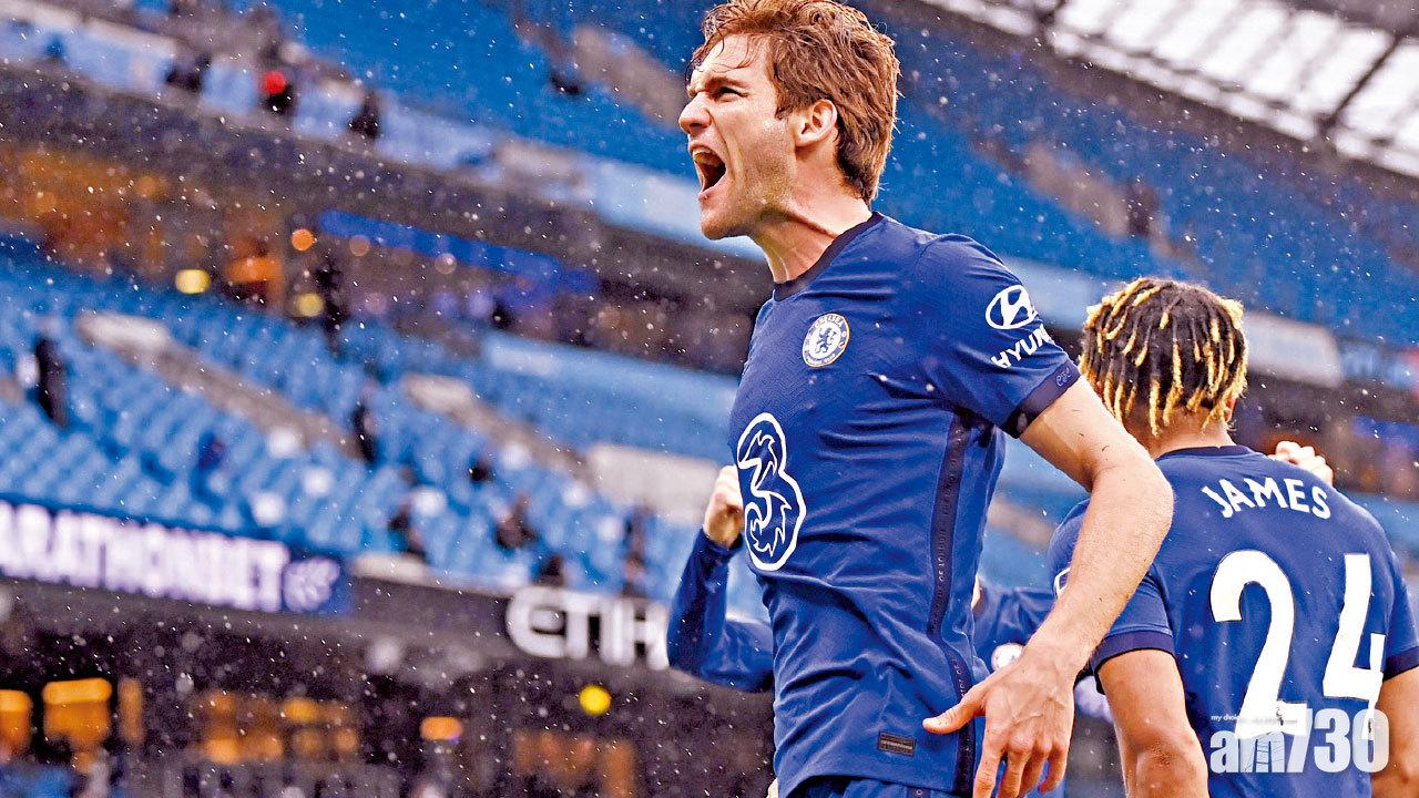 英超激鬥 挫曼城上第3 車路士爭前4驚冇力