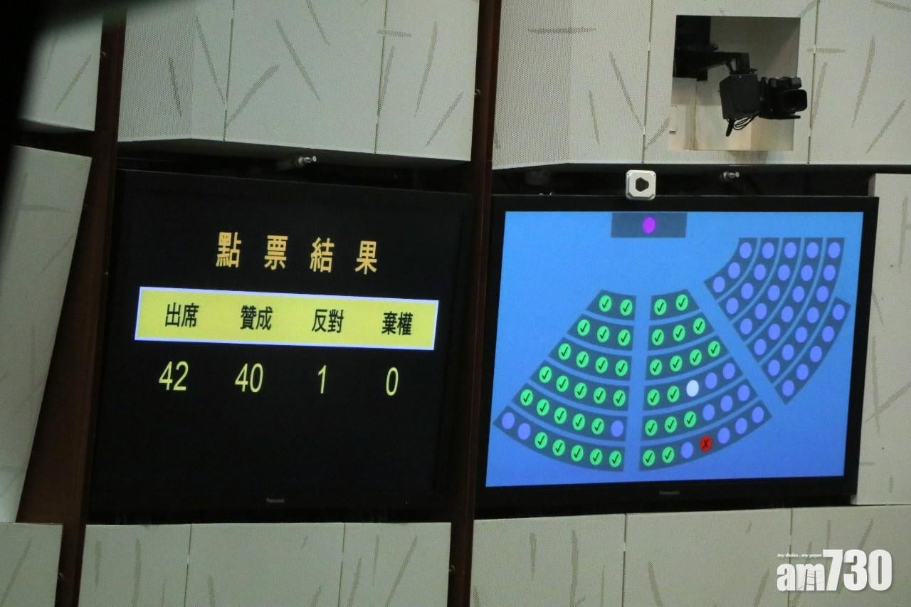 立法會通過區議員宣誓條例草案