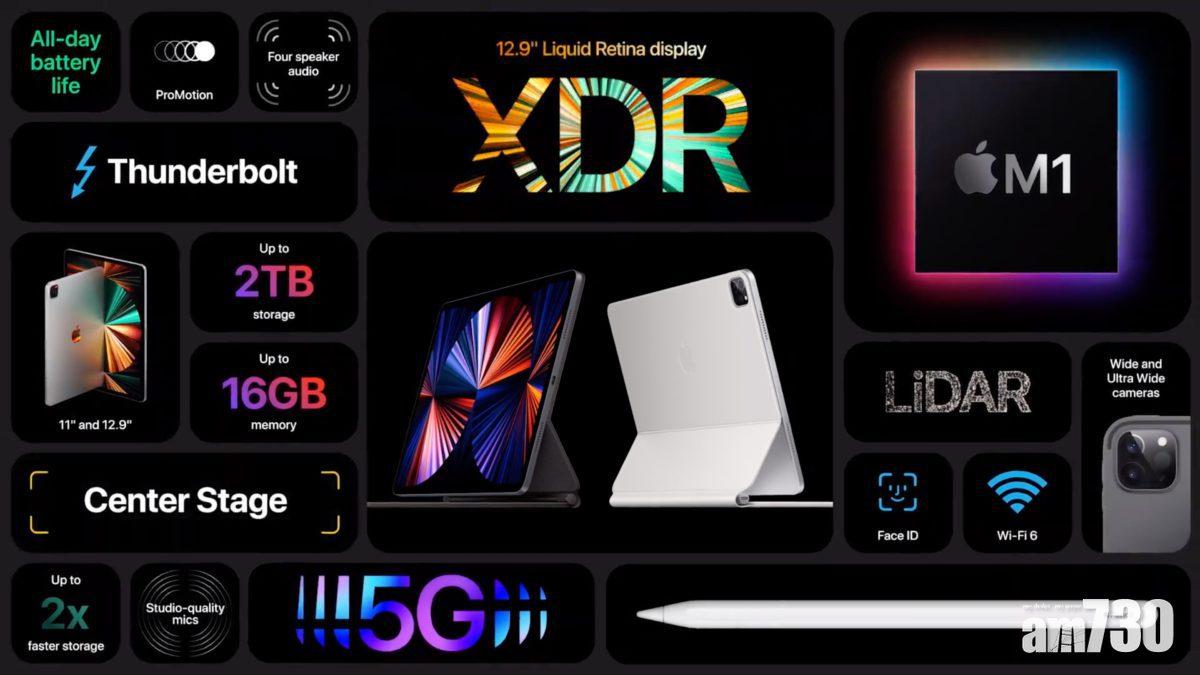 M1 iPad Pro效能比16″MacBook Pro更優勝？